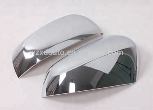 Side Door Rearview Mirror Cover Trim <b>Chrome</b> 2Pcs Exterior Accessories Body Kit 2015 for - Product Image 2