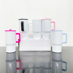 Entrepôt aux États-Unis Nouveau RTS 20oz pour bébé Macaron vierge à sublimation pour enfants 20oz Gobelet à paille anti-fuite - Product Image 2