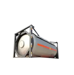 20ft /40ft T50 LPG Liquid Ammonia Liquid Oxygen Liquefied Propane/Ethylene Oxide/Dimethyl Ether Tank Container