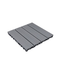 Plancher de gazébo de jardin extérieur, pont WPC pour balcon et piscine, DIY bricolage