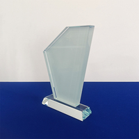 Récompense acrylique de sublimation pour cadre photo en cristal d'affichage de bureau