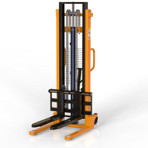 Neuer Yuande Gabelstapler 2T/3T Doppeltür-Rahmen C-förmiger Stahl Manueller Hubwagen Zweistufiger Mast Hochhub-Palettenhubwagen - Product Image 4