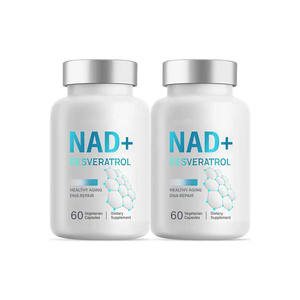 Pure <span class=keywords><strong>TRU</strong></span> Resveratrol Nicotinamid Mononucleotide NAD Cápsulas Precio al por mayor Booster Suplementos dietéticos Nad Cápsulas - Product Image 1