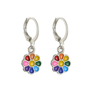 Juego de pendientes de aleación para niños con dijes de animales de diamantes de imitación, regalo de joyería para niños - Product Image 5