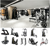 Ensemble d'équipements de gym pour bureau Lenyo, machine de fitness commerciale multi-stations, ensemble complet, acier robuste, certifié CE