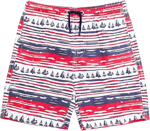 Short <span class=keywords><strong>de</strong></span> plage à séchage rapide pour petits garçons <span class=keywords><strong>maillot</strong></span> <span class=keywords><strong>de</strong></span> <span class=keywords><strong>bain</strong></span> pour enfants avec tissage tricoté taille moyenne élastique - Product Image 3