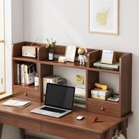 Étagère de bureau moderne 2026 pour chambre et salon, facilement assemblable, avec panneau de rangement réglable en bois, couleur personnalisable