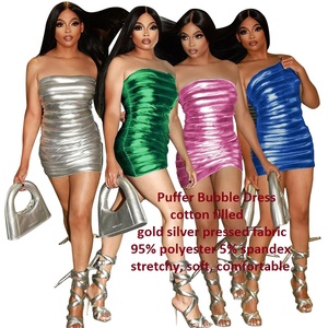 shiny silver clothes