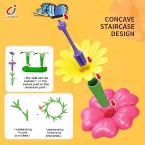 Chengji sáng tạo tự làm gạch vườn cây đồ chơi hoa khối xây dựng quà tặng đầy màu sắc vẻ đẹp hoa khối xây dựng cho trẻ em - Product Image 3