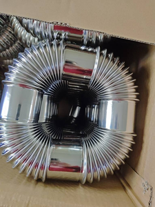 Tuyau d'extension de cheminée de poêle pour fumées d'échappement, <span class=keywords><strong>coude</strong></span> en acier inoxydable zingué, chauffe-eau au gaz, <span class=keywords><strong>conduit</strong></span> d'air, tuyau d'aération, adaptateur de carburant - Product Image 5