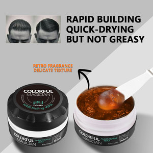 Gel Cera de Fijación Fuerte para el Cabello de Etiqueta Privada con Bajo MOQ, Control de Bordes al por Mayor, Cera en Gel para Hombres sin Alcohol - Product Image 5