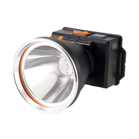 Torcia Frontale a Lunga Portata con Batteria al Litio da 12000 mAh, Ventola ad Alta Potenza e LED XHP70 Integrato per Campeggio, Grado di Protezione IP66