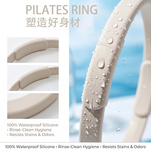 CZFIT 2026 Nouvelle bague de Pilates moulée intégralement, rembourrée haute densité, pour l'entraînement des cuisses, unisexe, pour la maison et la gym, pour le remodelage corporel complet - Product Image 2