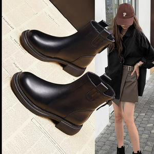 Botas de <span class=keywords><strong>Mujer</strong></span> Estilo 2026 con Suela Plana y Cierre Trasero, para Primavera-Verano e Invierno, Modelo Mardi - Product Image 5