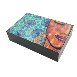 Personalized Design Luxury Arabic Market Wooden Chocolate Date <strong>Ramadan</strong> <strong>Gift</strong> <strong>Box</strong> - Product Image 5