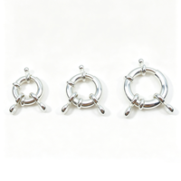 Vente en gros de fermoirs à ressort en argent sterling 925 résultats de bijoux et composants pour la fabrication de bracelets fermoir connecteur
