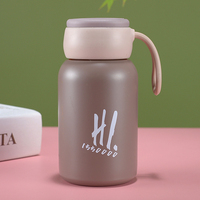 Botella Aislada al Vacío de Doble Capa Mini con Logotipo Personalizado, Promoción al por Mayor para Bebidas Frías y Calientes, Botella de Agua de Acero Inoxidable