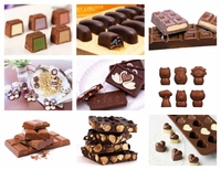 Automatische One Shot Chocolade Bar Depositor Machine Chocolade Moulding Machine