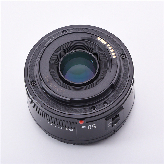 YONGNUO YN50MM F1.8C Large Aperture AF Auto Focus Camera Lens for Canon EF Mount Camera DSLR