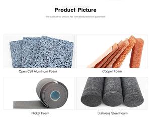 Espuma de aleación de níquel <span class=keywords><strong>cromo</strong></span> <span class=keywords><strong>Electrodo</strong></span> NiCr Espuma de metal Producto de níquel premium - Product Image 3