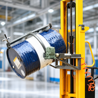 Équipement de levage de fûts industriels, capacité de levage de 520 kg, élévateur de fûts électrique pour fûts en plastique