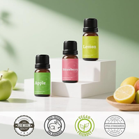 Huile parfumée aux fruits, lot de 6 pièces, également pour diffuseur à bâtonnets, fabrication de bougies, savon artisanal, rehausseur de parfum pour lessive, huile essentielle multi-usages