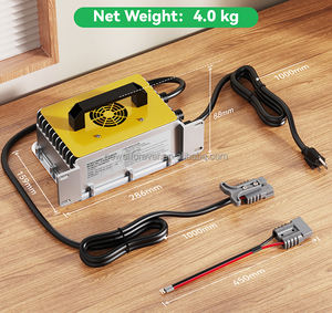 Chargeur de batterie Lifepo4 <span class=keywords><strong>16S</strong></span> avec prise US, chargeur de chariot de <span class=keywords><strong>golf</strong></span> au lithium-ion 58,4 V 20 A 48 V 36 V avec prise Anderson 50 A - Product Image 6