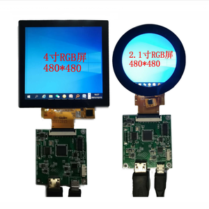 Di piccole <span class=keywords><strong>dimensioni</strong></span> 50x47mm TFT Display Driver PCB supporta circolare/barra LCD Mini HD-MI 5V tipo-C ROHS - Product Image 3