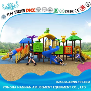 Aire <span class=keywords><strong>de</strong></span> <span class=keywords><strong>jeux</strong></span> Nnbaby intérieur enfants toboggan Offre Spéciale extérieur en plastique toboggan LLDPE & Galvanize Tube à vendre Playschool - Product Image 2