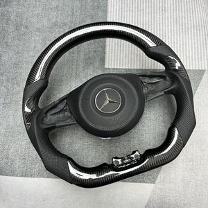 Volant personnalisé en fibre de carbone pour Mercedes <span class=keywords><strong>Maybach</strong></span> S580 <span class=keywords><strong>S560</strong></span> S600 Classe S W222 W223 Upgrade - Product Image 4