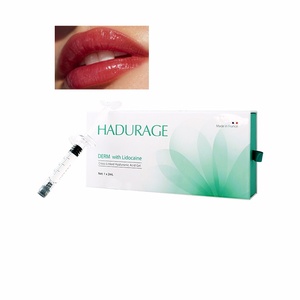 HADURAGE 2ml 24mg Ácido Hialurónico Relleno Dérmico para Rostro y <span class=keywords><strong>Labios</strong></span>, Inyección para Relleno <span class=keywords><strong>de</strong></span> Arrugas Profundas, <span class=keywords><strong>Aumento</strong></span> <span class=keywords><strong>de</strong></span> Mejillas, Mentón y <span class=keywords><strong>Labios</strong></span> - Product Image 1