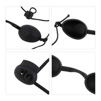 Lunettes de bronzage en silicone Lunettes de protection pour la protection infrarouge des yeux dans les lits de bronzage