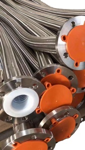 Manguera de Acero Inoxidable y PTFE Personalizada de Alta Presión, Superficie Lisa, Resistente a Ácidos y Álcalis, <span class=keywords><strong>para</strong></span> Construcción Naval - Product Image 2