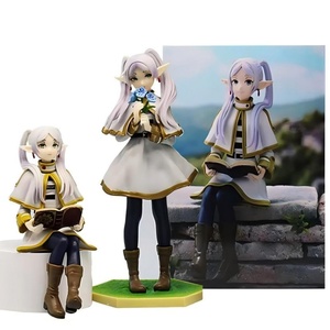 2 Styles de Figurines Manga, Statues de Dessins Animés, Frieren Beyond Journey's End, Assis, Debout, Figura PVC, Figurines d'Anime, Jouets - Product Image 1