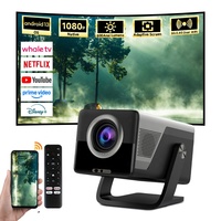 Hotack último X7AA portátil inteligente ballena TV 1080p Android Home Theater automático Hd Video 4K proyector