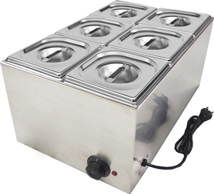 مصنع هيفيباو لتصنيع معدات تقديم الطعام التجارية حسب الطلب، حوض تسخين الطعام المحمول من الفولاذ المقاوم للصدأ للمطاعم والبوفيهات. - Product Image 2