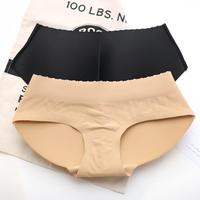 Culotte gainante pour femme, taille haute, effet ventre plat, rehausseur de fesses, anti-affaissement, rembourrée, sans couture, amincissante
