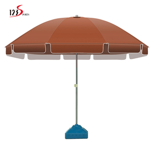 Fabricant en gros Promotion Portable 2m peint à la main arc-en-ciel coloré Extra Large <span class=keywords><strong>Parasol</strong></span> <span class=keywords><strong>de</strong></span> <span class=keywords><strong>plage</strong></span> <span class=keywords><strong>et</strong></span> <span class=keywords><strong>chaise</strong></span> - Product Image 3