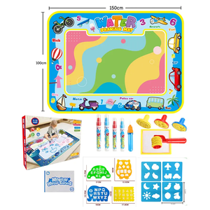 Mainan Seni dan Menggambar Berkualitas Tinggi 150cm*100cm Kanvas Air Anak-Anak Alas Doodle Kartun - Product Image 1