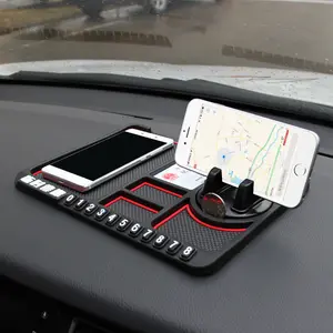 Interior del coche accesorios de Anti-Slip del coche del tablero Sticky Pad alfombrilla de agarre titular del teléfono