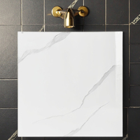 Promotion Chaude Carreaux de Porcelaine Glaçés Polis Effet Marbre 800x800mm pour Sol et Mur, Carrelage de Luxe