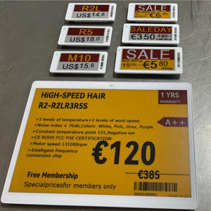 จอแสดงผล E Ink ขนาด 10.2 นิ้ว แบบ E-Paper รองรับ Ble Api Epd SPI ป้ายราคาอิเล็กทรอนิกส์ Nfc Eas Pricer - Product Image 3
