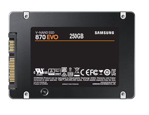 Orijinal marka çekti MZ-77E250BW 870 EVO PCIe 3.0 NVMe M.2 250GB katı hal sürücü - Product Image 2