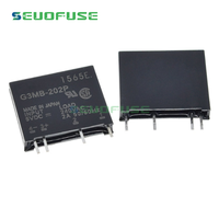 5V 12V 24V DC-AC Module de relais à semi-conducteurs G3MB-202P G3MB 202P PCB SIP SSR AC 240V 2A interrupteur de relais de résistance de Circuit d'amortisseur