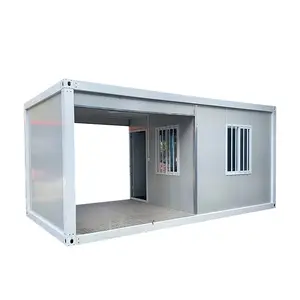 Trending Design Sandwich Panelized Modular Mobile Prefab Security Guard House