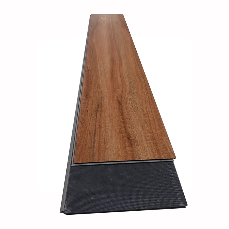Holzmaserung Wasserdichter SPC-PVC-Bodenbelag Gewerblicher Vinyl-Kunststoff Holzmaserung-Boden matte