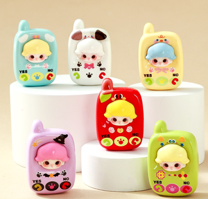 Figurines <span class=keywords><strong>de</strong></span> téléphone portable en résine 3D miniatures, réalistes, peintes à la main, fée, amour, dessin animé, kawaii, accessoires, jouets, sacs aveugles, créatifs - Product Image 2