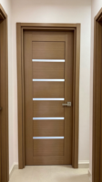 Portes intérieures en bois peintes au design moderne 32 x 80, isolation phonique, coupe-vent, panneau en MDF/HDF à âme pleine pour maison
