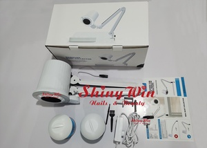 High Suction Adjustable Nail Dust Collector With 3 Color LED Lights Lamp Strong Force Low Noise Industrial Grade Fan Salon Spa - Product Image 3