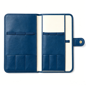 Eco-friendly 6 Capacity <b>Watch</b> Strap Storage Book Wholesale Microfiber Inner Lining For Multiple <b>Watch</b> Belt Daily Collection - Product Image 1